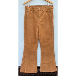 American Eagle Super High Rise Flare Corduroy Pants